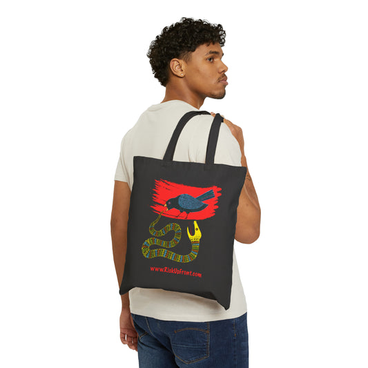 Bird & Snake RUF Cotton Canvas Tote Bag