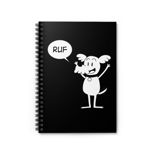 LIMITED EDITION: Clifford Black RUF Spiral Notebook - Ruled Line