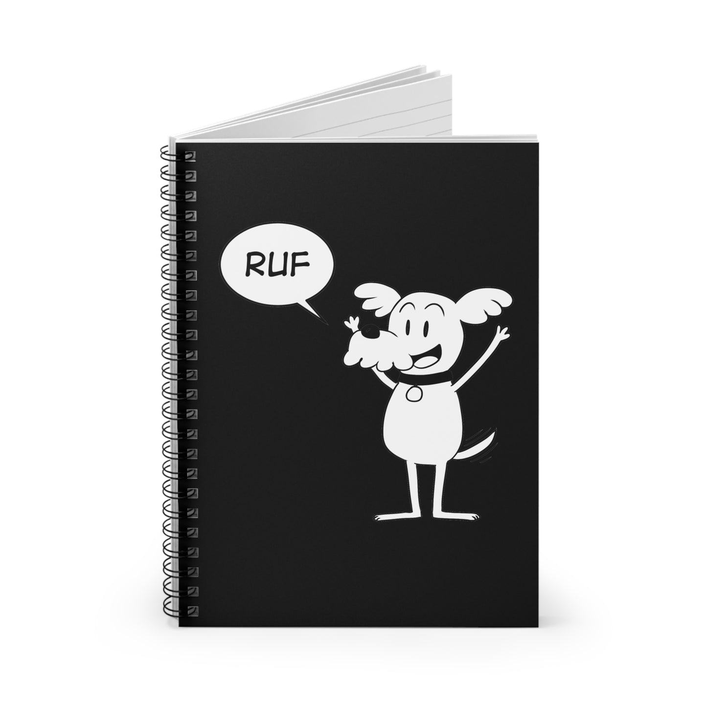 LIMITED EDITION: Clifford Black RUF Spiral Notebook - Ruled Line